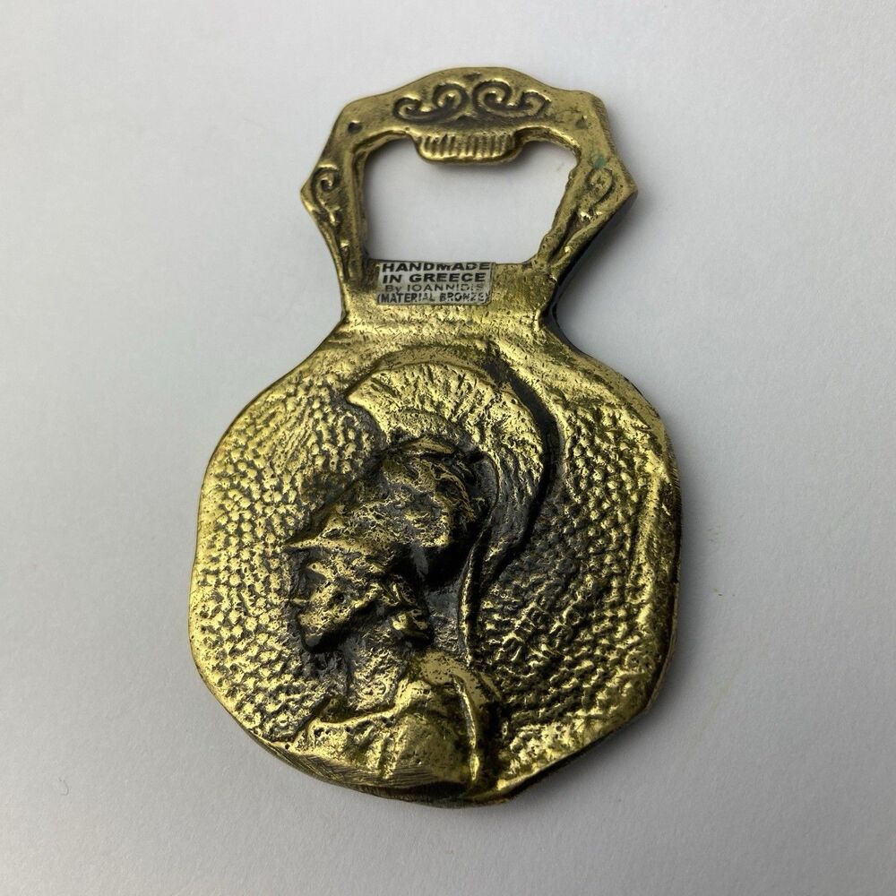 Bronze Bottle Opener Made in Greece - Picture 8 of 8